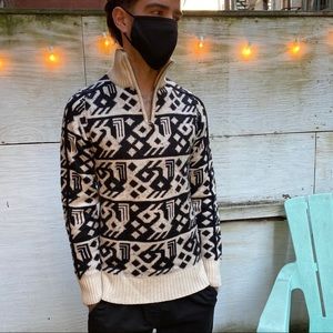 FRENCH CONNECTION Men’s Half Zip Jumper